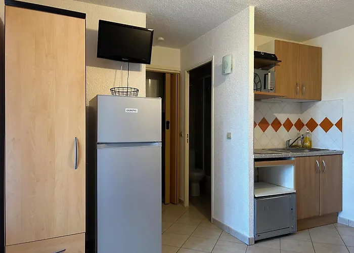 Joli T2 Climatise Avec Cour Privee Et Parking, A 500m Et Port - Cyprien - Fr-1-793-2 Daire *