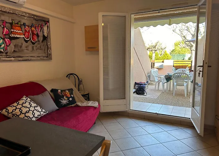 Joli T2 Climatisé Avec Cour Privée Et Parking, à 500m Et Port - Cyprien - Fr-1-793-2 Saint-Cyprien (Pyrenees-Orientales)